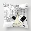 Fashion Ladies Pillowcase Home Decor Living Room Sofa Cushion Cover Home Decor Pillowcase
