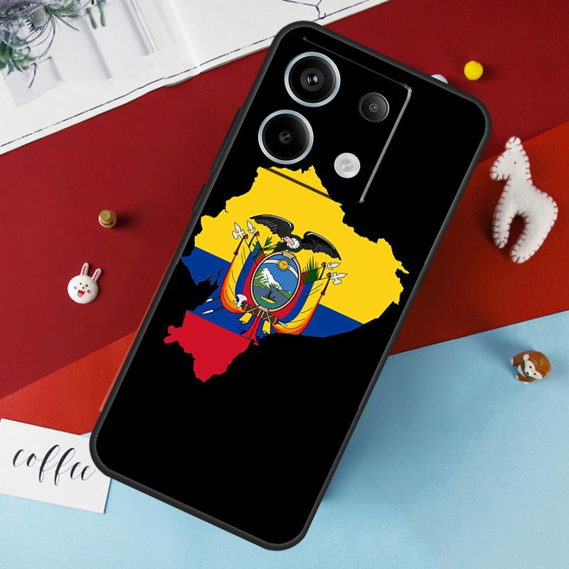 Ecuador Flag Case for Xiaomi Redmi Note 13 12 10 8 9 11 Pro 12S 10S 11S Redmi 13C 10A 10C 9C 12C Cover