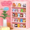 Creative Building Blocks 25 Stypes Cute Animal Cartoon Model DIY Collect Fans Education Toys for Kids Gift for Girls