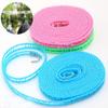 Nylon Clothesline Colorful Windproof Clothes Drying Rope Adjustable Travel Clothes Line Portable Laundry Line For Indoor Outdoor