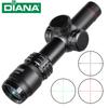 Diana 2-7x20 Internally Adjustable Infrared Lighting Red and Green Dot Sight Crosshair Sight Outdoor Tactical Hunting Sight