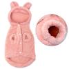 Warm Cat Clothes Winter Pet Puppy Kitten Coat Jacket For Small Medium Dogs Cats Chihuahua Yorkshire Clothing Costume Pink S-2XL