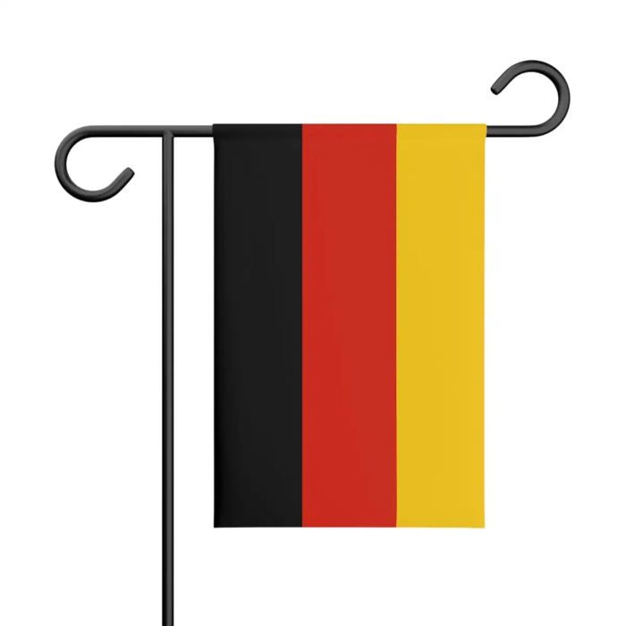 Drapeau - Allemagne - 32 X 47.5 Cm - Polyester - Impression Recto/verso - Jardin Extérieur