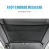 Car Ceiling Storage Net Car Trunk Storage Pocket Roof Interior Cargo Net Bag Pouch Sundries Storage