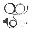U94 PTT Headset System Adapter Throat Mic Earpiece with U94 PTT for Xiaomi 1S2S Walkie Talkies