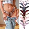 Сексуальные трусики для женщин Butterfly T-back Comfort G-string Printed Underwear