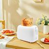 Toaster 2-Slice Bread Maker with Wide Slots Anti-Clogging Automatic Shutdown Adjustable Easy