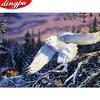 5D Diamond Embroidery Owl Animal Full Drill Mosaic Handmade Diamond Art Painting
