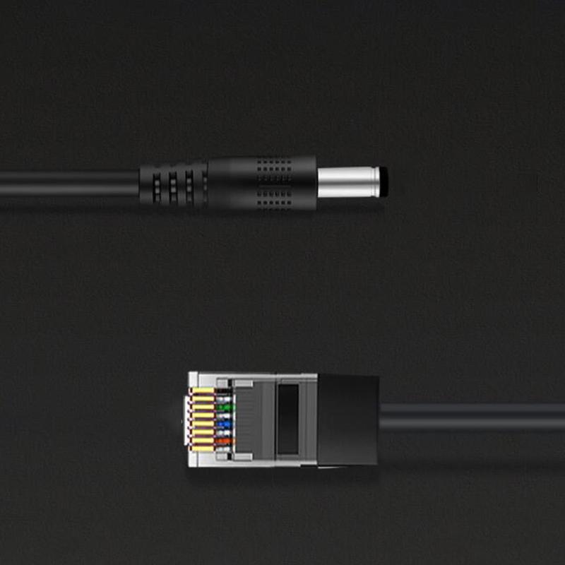 48V To 12V Poe Splitter Connector Poe Power Adapter Injector Switch For Ip Camera Wifi Cable Wall Us/Eu Plug