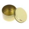 DIY Round Candle Jars 4Oz Aluminum Tins With Lids Cosmetic Sample Containers Storage Organizer