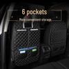 Child Car Seat Back Protector with Storage - Anti-Kick and Wear Pad