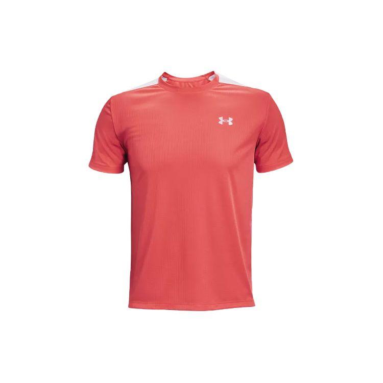 Under Armour Training Quick-Dry Crew Neck T-Shirt Men Tops Orange 1361479-690