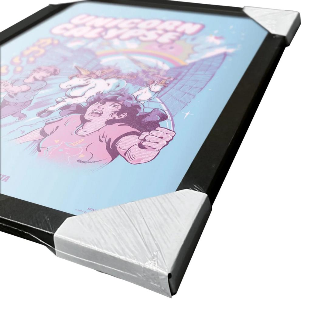 Ilustrata Unicorncalypse Framed Poster