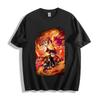 Demon Slayer Rengoku and Tanjiro T-Shirt - Surrounding Design Unisex Tee
