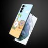 Funny Cartoon Cat Phone Case For Samsung Galaxy S22 Pro S21 S20 Ultra FE S10 Lite 5G S10E S9 S8 Plus Soft TPU Black Cover