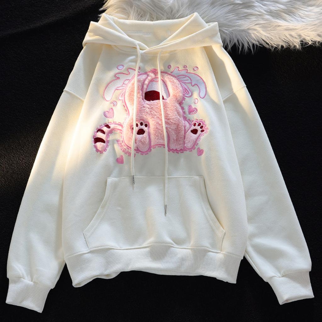 Женская модная повседневная толстовка с длинным рукавом и круглым вырезом, пуловер, топ с карманами