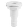 1in Nylon Plastic Marine Thru Hull Bilge Pump Hose Aerator Fitting for Boat Yacht Sail RV Camper