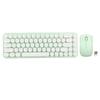 Typewriter Keyboard and Mouse Combo 68 Keys 2.4GHz Stable Transmission Battery Powered Retro