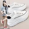 Fashion 2024 Women‘s Sneakers Fashion Leather Casual Shoes Designer Platform Heightening Shoes for Women Vulcanized Shoes Zapatos Mujer