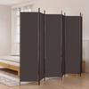 VidaXL Room Divider 6 Panels Folding Room Separator Privacy Screen Partition Living Room Decoration 350191