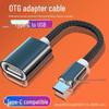 USB-C OTG Card Reader Adapter with Nylon Braided Cable