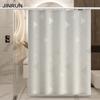 Bathroom Thickened Waterproof Curtain Mildew Proof Shower Curtain Shower Partition Curtain Shower Curtain Bathroom Curtain Free Perforation