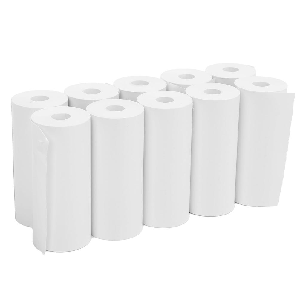 10 Rolls Instant Camera Print Paper 57x25mm Thermal Print Paper for Refill Spare Accessory