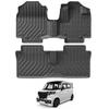 LUCKEASY Suzuki New Spacia Spacia Custom MK54S MK94S Exclusive Floor Mat 3D Floor Mat Custom November 2023 Car Mat Second Mat TPE Material Waterproof