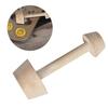 Kitchen Gadgets Wood Egg Tart Pusher Double Side Tart Tamper Kitchen Tools