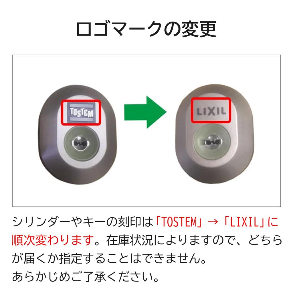 TOSTEM Entrance Door Key Replacement DN Cylinder Lock Dimple Key LIXIL D5GZ3002 Gray Replacement Instruction Manual Included