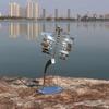 Unique and Magical Metal Rotating Windmill Humanoid Windmills Outdoor Wind Spinner Yard Patio Lawn Christmas Garden Decoration