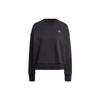 X Stella McCartney Pure Logo Sweatshirt with Round Neck and Long Sleeves Women Tops Black IQ2635
