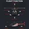 Remote Control Helicopter with Brushless Motors, Altitude Hold, Gyro, Optical Flow Positioning Function, 2.4GHz 6CH