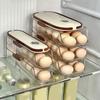 Food Grade Refrigerator Egg Storage Box BPA Free Large Egg Holder Durable Egg Storage Box  for Home