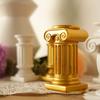 Roman Pillar Greek Column Statue Candle Holder Resin Figurine Home Desktop Decor Ornament Photography Prop Architectural Detail