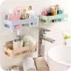 Nordic Seamless Adhesive Rectangular Bathroom Shelf
