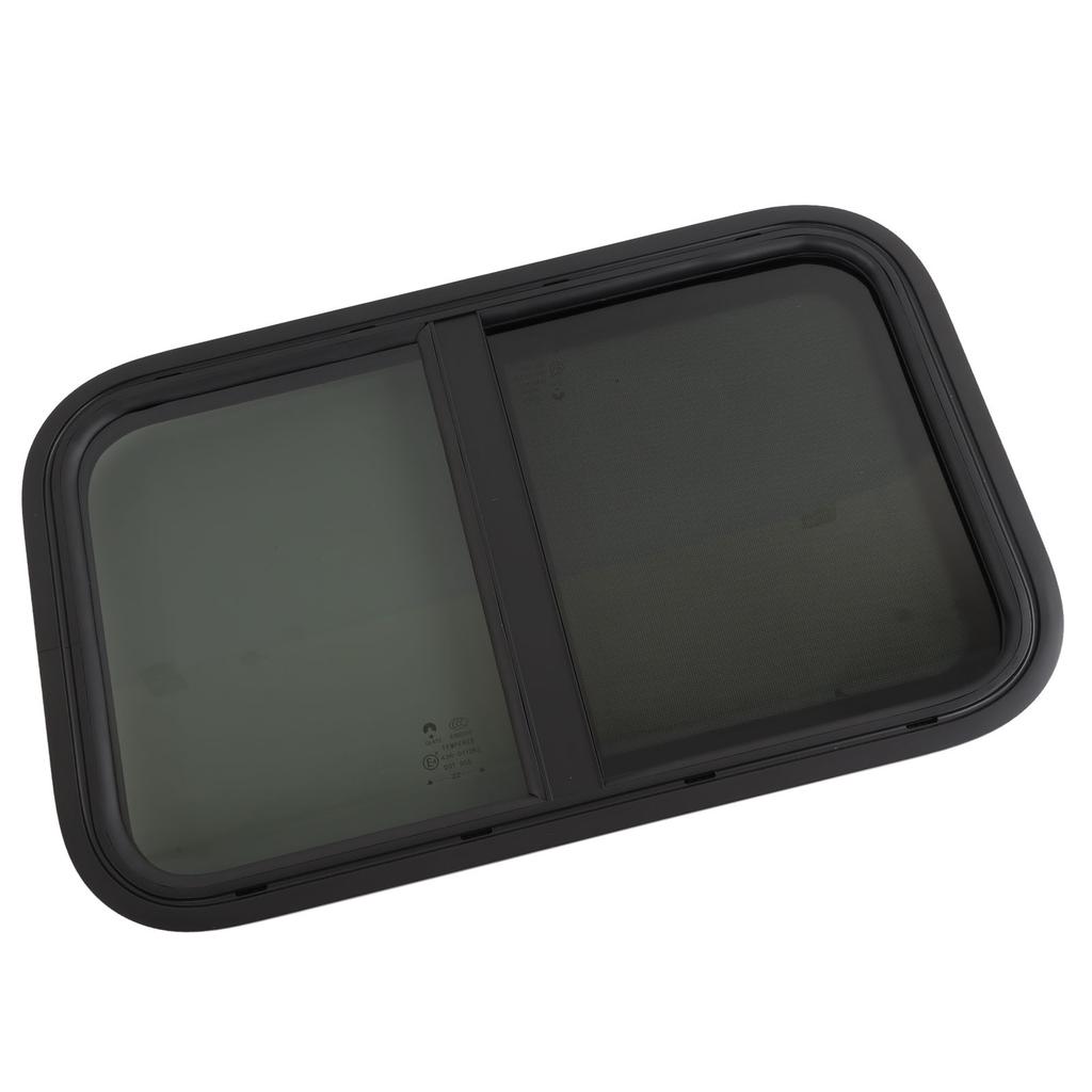 RV Window Horizontal Vertical Rounded Slid with Insect Nets Drain Hole for 645x415mm Motorhome