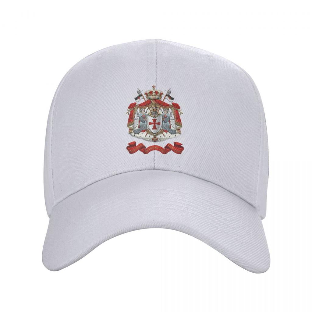 Knights Templar Flag With Coat Of Arms Baseball Cap Women Unisex Adjustable Medieval Warrior Cross Dad Hat Outdoor Snapback Caps