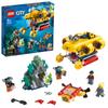 LEGO City Sea Explorer Deep Exploration Submarine Diving Adventure Boys Toys for Ages 5 and Up 60264 Seabed/Underwater
