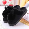 1 Pair Smellless Indoor Slippers Coldproof Fashion Cartoon Rabbit House Female Slippers