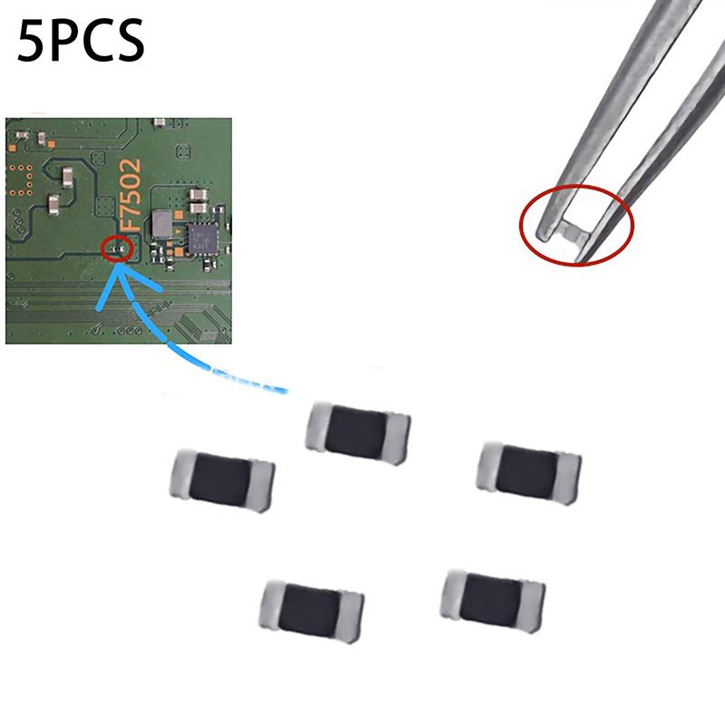 5 Pcs For 5 Ps5 Motherboard F7001 F7002 F7003 -Or- Fuse Fix Small Component Fuses Repair Part