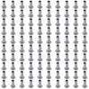 100Pcs M2 M2.5 M3 Aluminum Flat Truss Head Silver Tone Semi-hollow Bolts Half Semi-Tubular Rivets