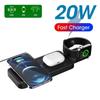 20W Qi Fast Charging 4 In 1 Magnetic Wireless Charger for IPhone 14 13 12 Pro Max Samsung Apple Watch Airpods Pro Dock Station Apple Watch Wireless