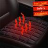 Heating Car Seat Cushion Fast-Heating Electric Warmer Memory Foam Pad