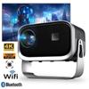 New A003 Portable Mini Projector Wifi Wireless Sync Home Theater Cinema LED Video Projector Full HD 1080P 4K Cinema Smart TV