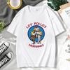 LOS POLLOS Hermanos Funny Printed T-Shirt Men Fashion Casual Short Sleeves Summer Cotton Breathable Tshirt Chicken Brothers Tee