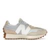 327 White Morning Fog Gum Women Sneakers Tan WS327PAB