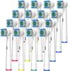 FIRIK Electric Toothbrush Replacement Brush Basic for Home Use Oral-B Set, Brush, 16-Pack,