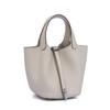 Women's TOGO Cowhide Bucket Bag - Large-Capacity Genuine Leather Handbag, Spring/Summer 2022 Collection