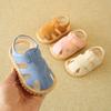 2022 Baby Sandals Toddler Boys First Walkers Newborn Girls First Shoes Indoor Soft Sole Infant Sandals Summer Beach Baby Shoes